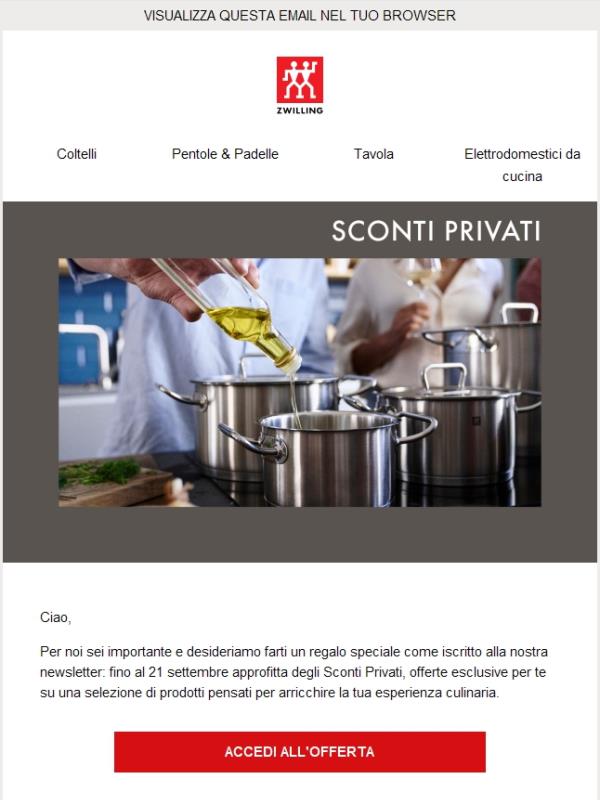 I tuoi Sconti Privati