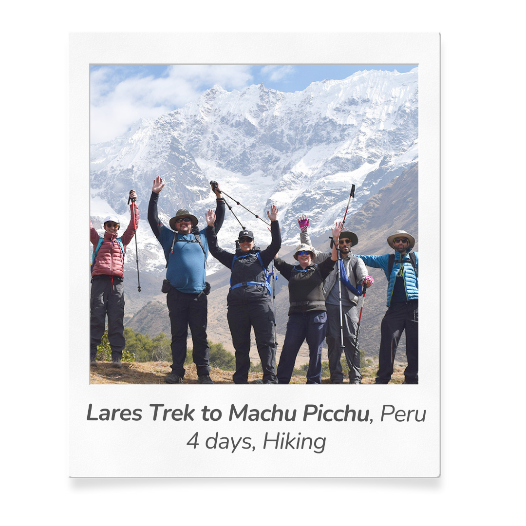 LARES TREK TO MACHU PICCHU