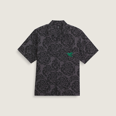 Dia de los Muertos Colibri Floral Shirt