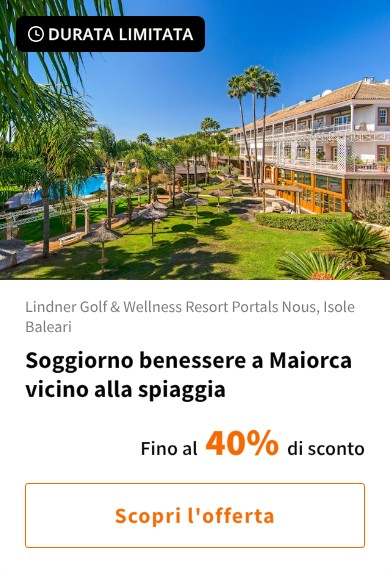 Soggiorno benessere a Maiorca vicino alla spiaggia