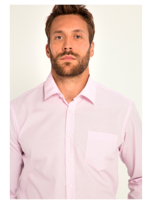 Camicia da ufficio JP1880 dalla vestibilità comoda in tessuto non-stiro con colletto ad apertura inglese e maniche lunghe, disponibile fino alla tg. 8XL