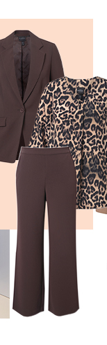 Pantaloni eleganti in acetato