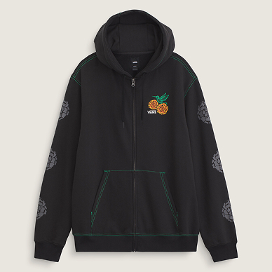 Dia de los Muertos Colibri Zip Hoodie