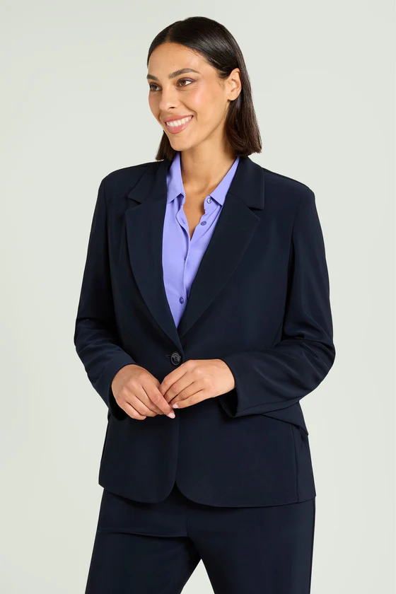 BLAZER IN COMPATTO STRETCH
