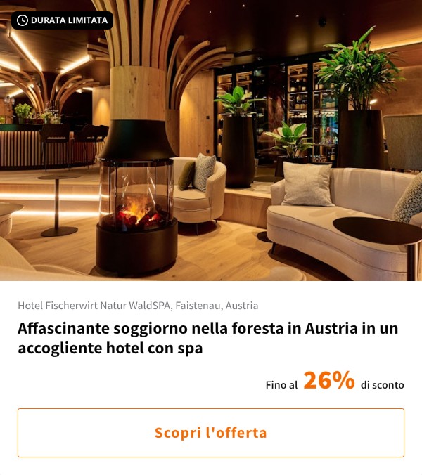 Affascinante soggiorno nella foresta in Austria in un accogliente hotel con spa