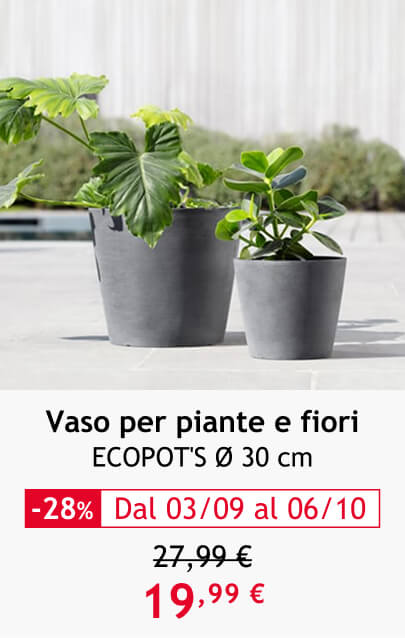 vaso piante e fiori ECOPOTS
