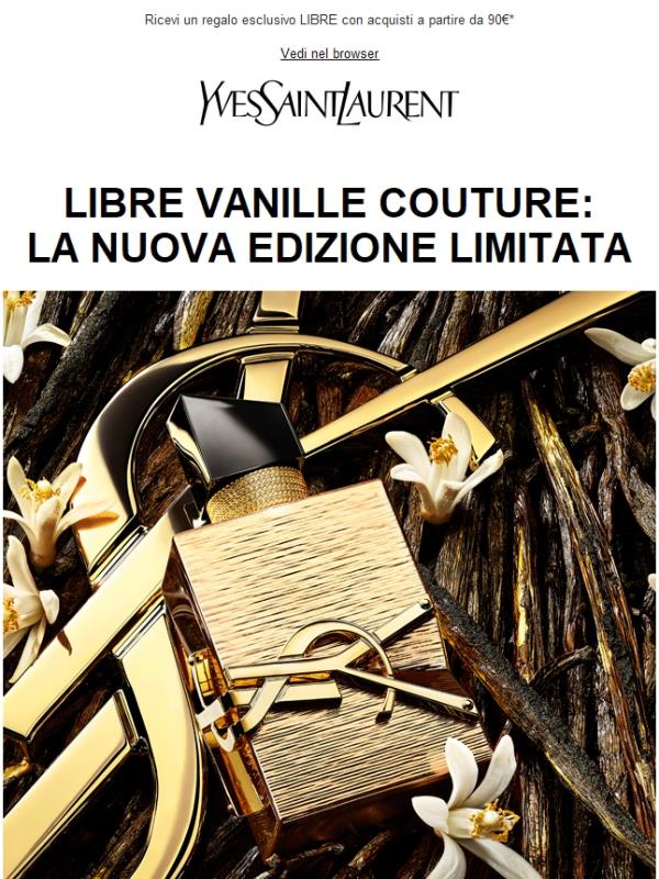 Novità: LIBRE Vanille Couture, la nuova fragranza che sa di libertà