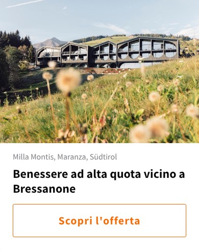 Benessere ad alta quota vicino a Bressanone