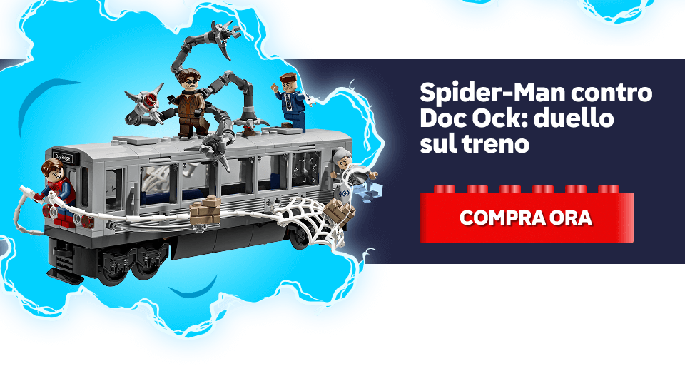 Spider-Man contro Doc Ock: duello sul treno. COMPRA ORA