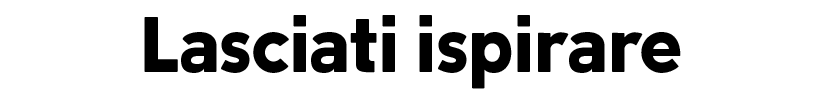 Lasciati ispirare
