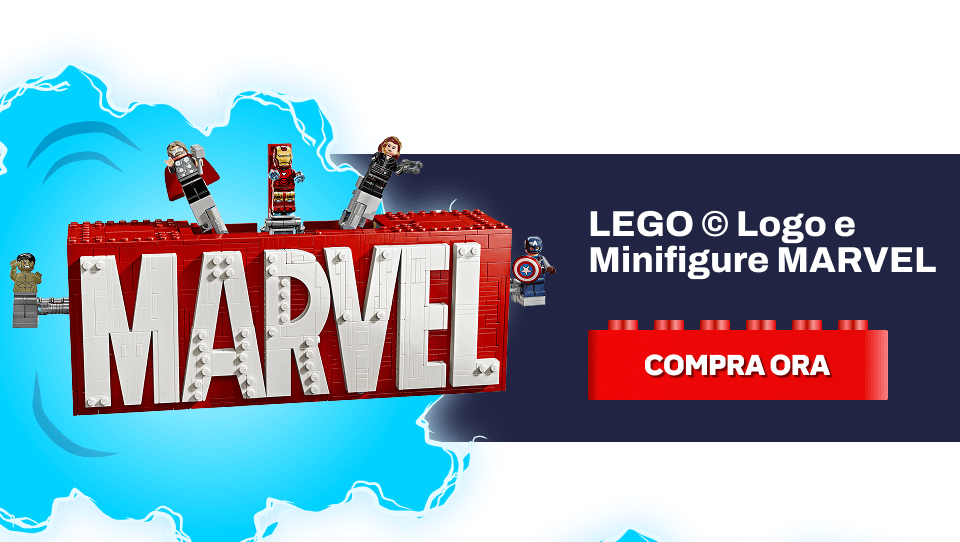 LEGO © Logo e Minifigure MARVEL
