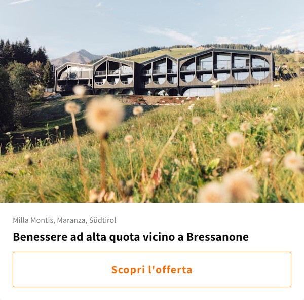 Benessere ad alta quota vicino a Bressanone