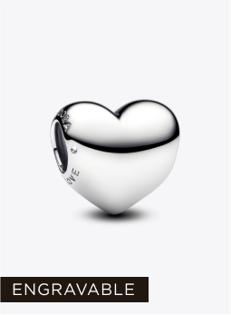 Be Love Engravable Heart Charm