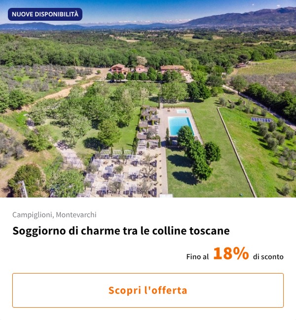 Soggiorno di charme tra le colline toscane