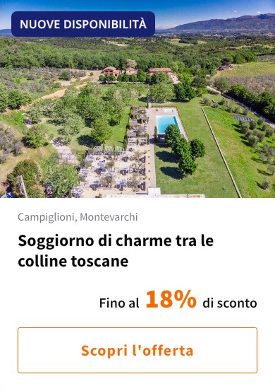Soggiorno di charme tra le colline toscane