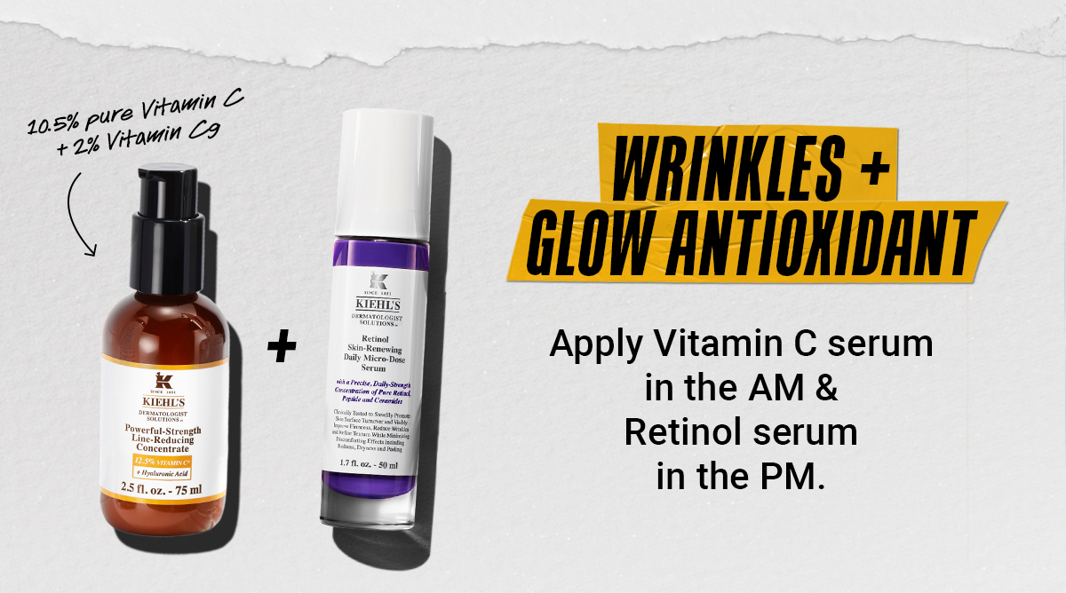 Wrinkles + glow antioxidant