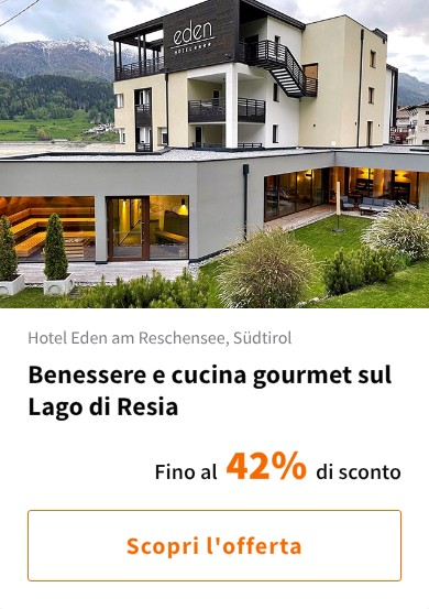 Benessere e cucina gourmet sul Lago di Resia