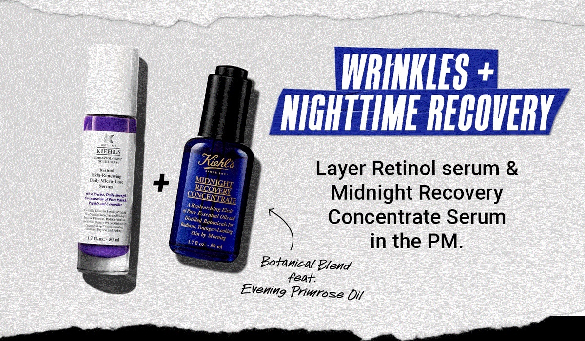 Wrinkles + nighttime recovery