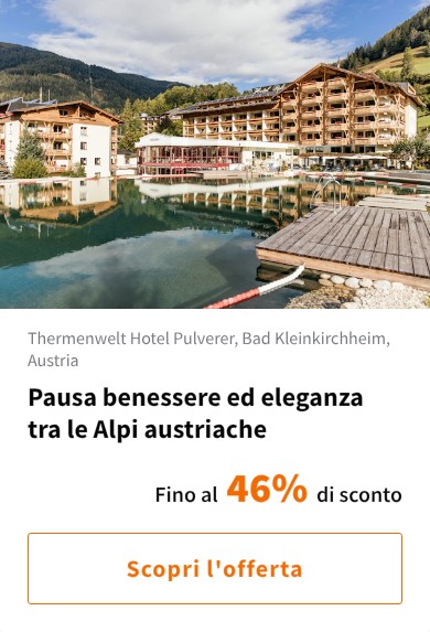 Pausa benessere ed eleganza tra le Alpi austriache