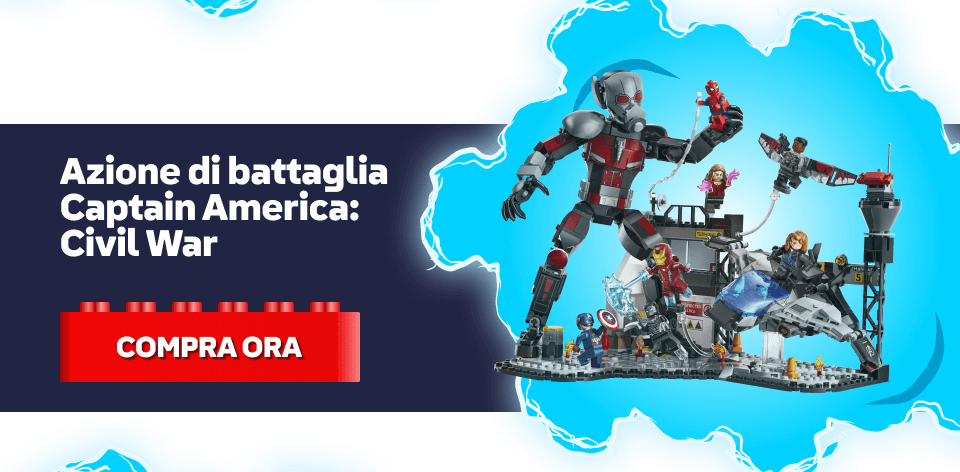 Azione di battaglia Captain America: Civil War. COMPRA ORA