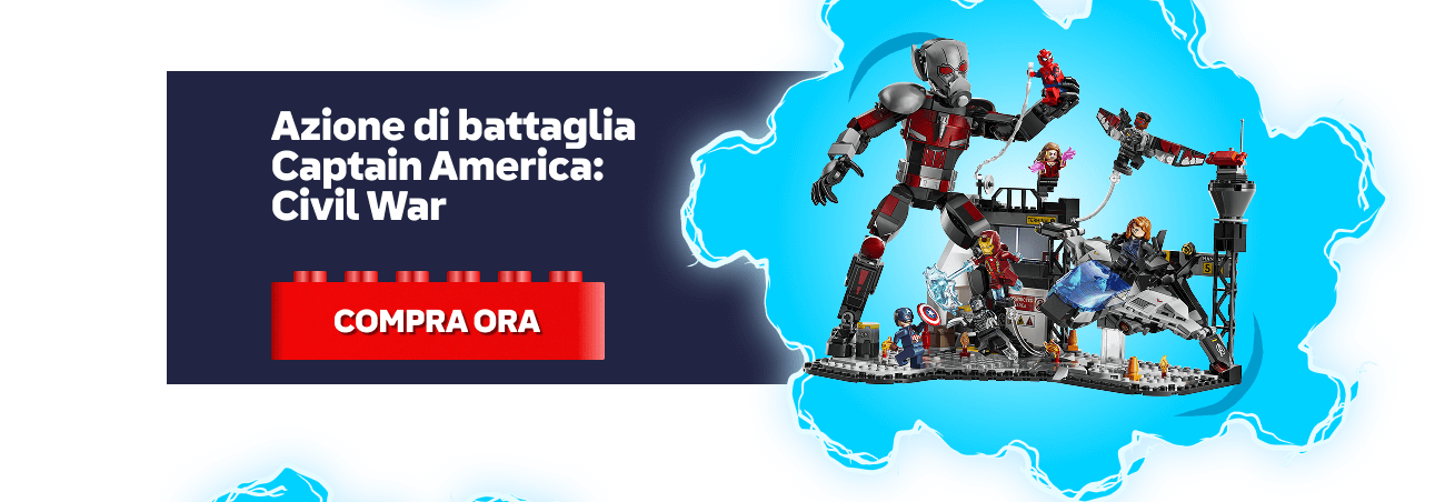 Azione di battaglia Captain America: Civil War. COMPRA ORA