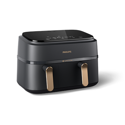 Airfryer Serie 3000 Friggitrice ad aria con doppio cestello da 9.0L