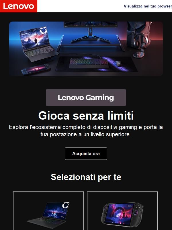 Tutto il gaming che cerchi, in un unico posto