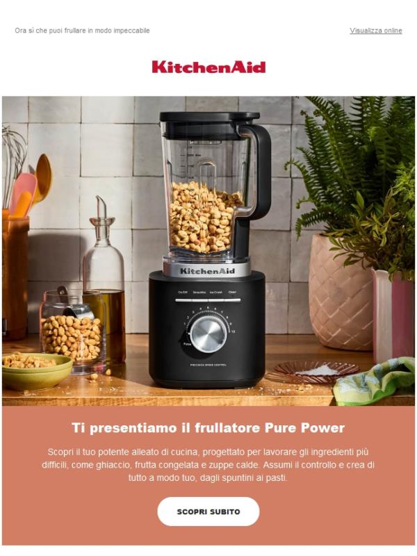 Scopri il nuovo frullatore Pure Power