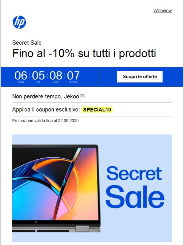 Secret Sale: scopri cosa ti aspetta…