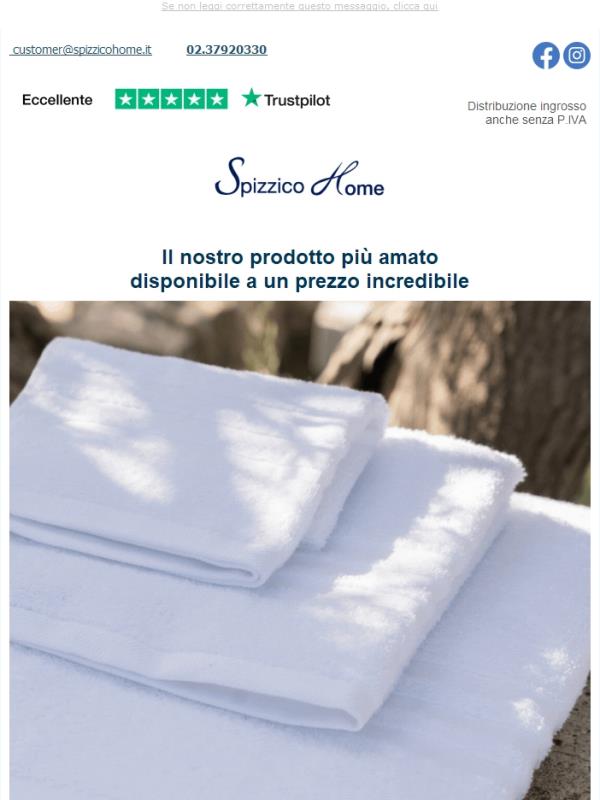⭐ Offerta esclusiva: Tris asciugamani hotel 420 gr – promo 48 ore