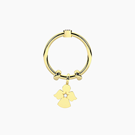 Anello SWING   con ciondolo ANGIOLETTO