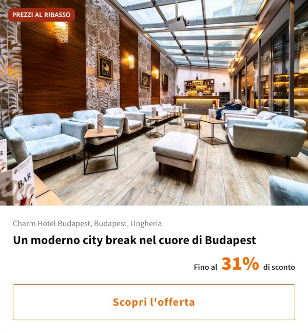 Un moderno city break nel cuore di Budapest