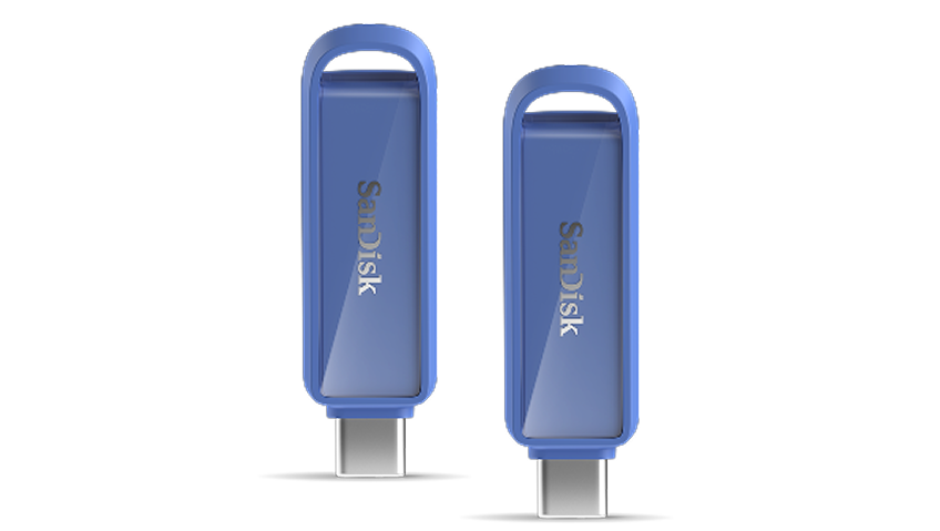 2 unità telefoniche SanDisk® blu con USB-C®