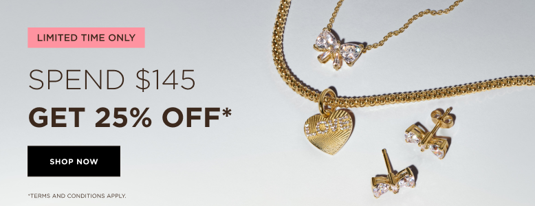 Spend $145, Get 25% Off