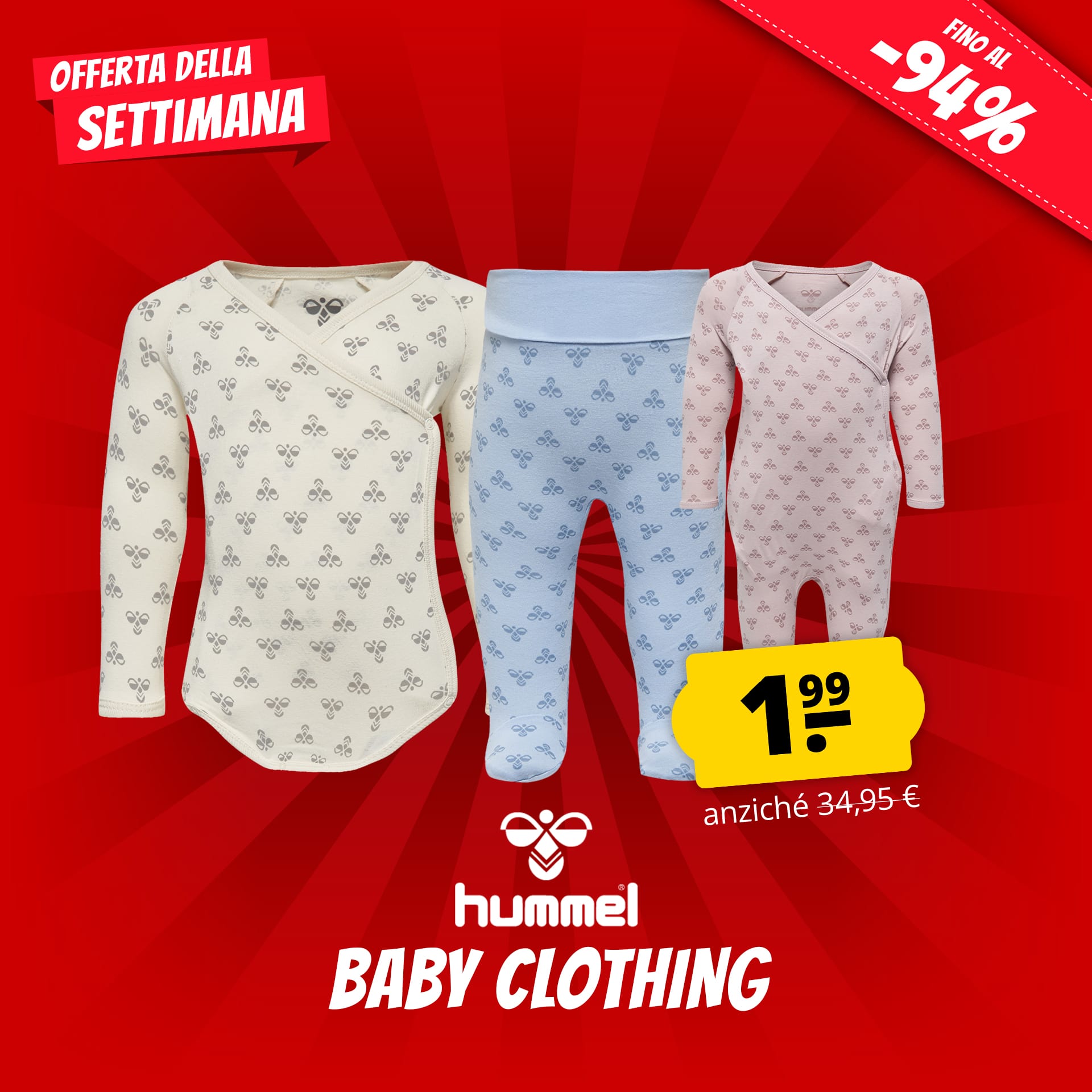 Hummel baby pantalone