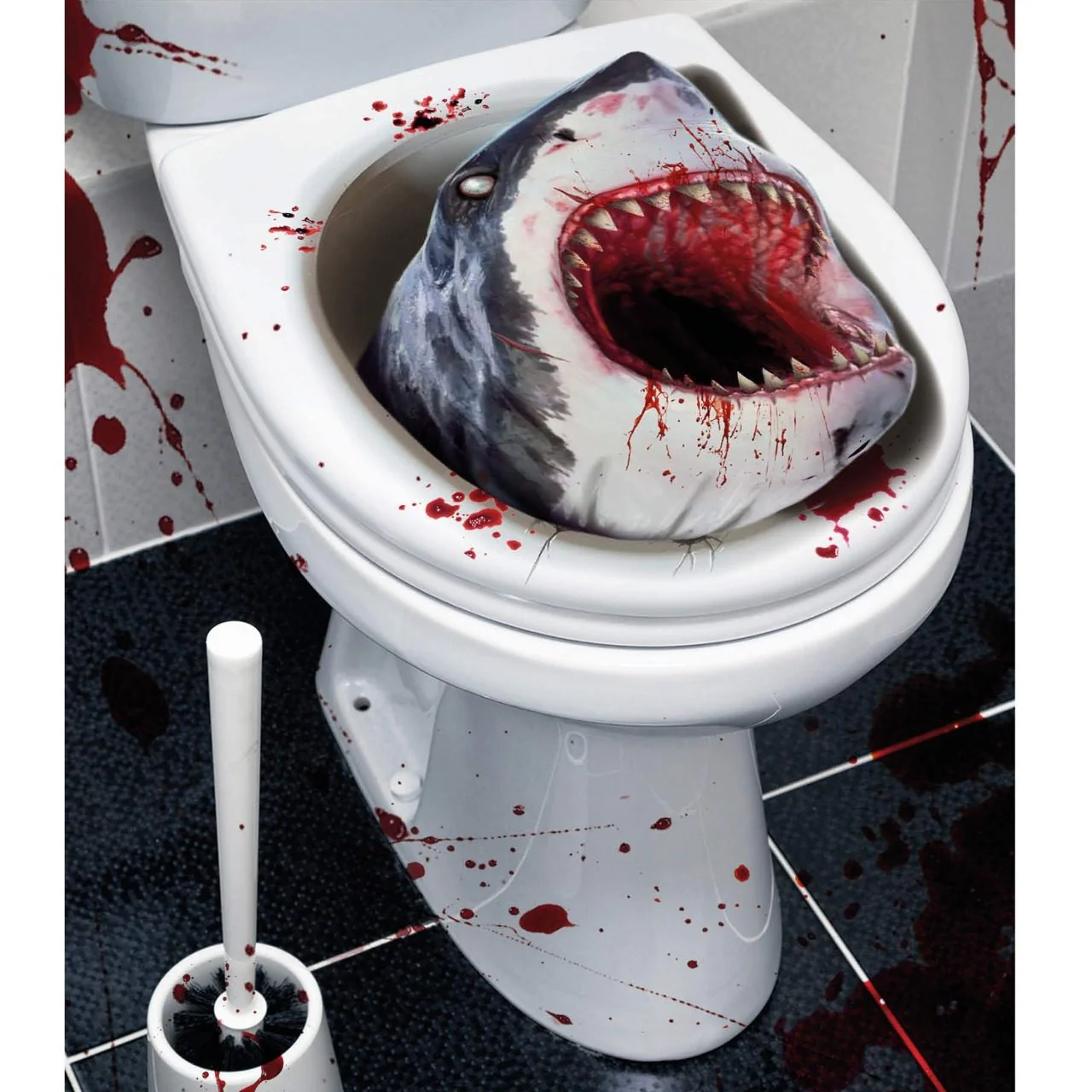 Image of Decoración WC Tiburón