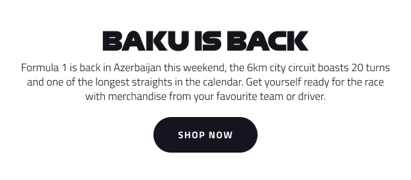 Baku is back - Shop now