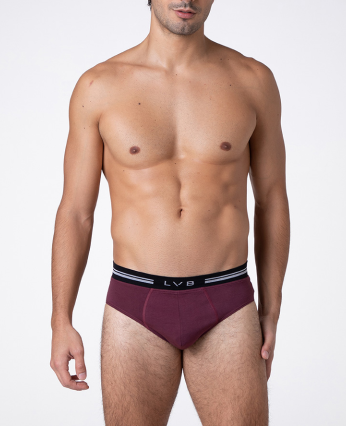 slip comfort 360 stretch cotton bordeaux