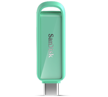 Unità per telefono SanDisk® verde con USB-C®