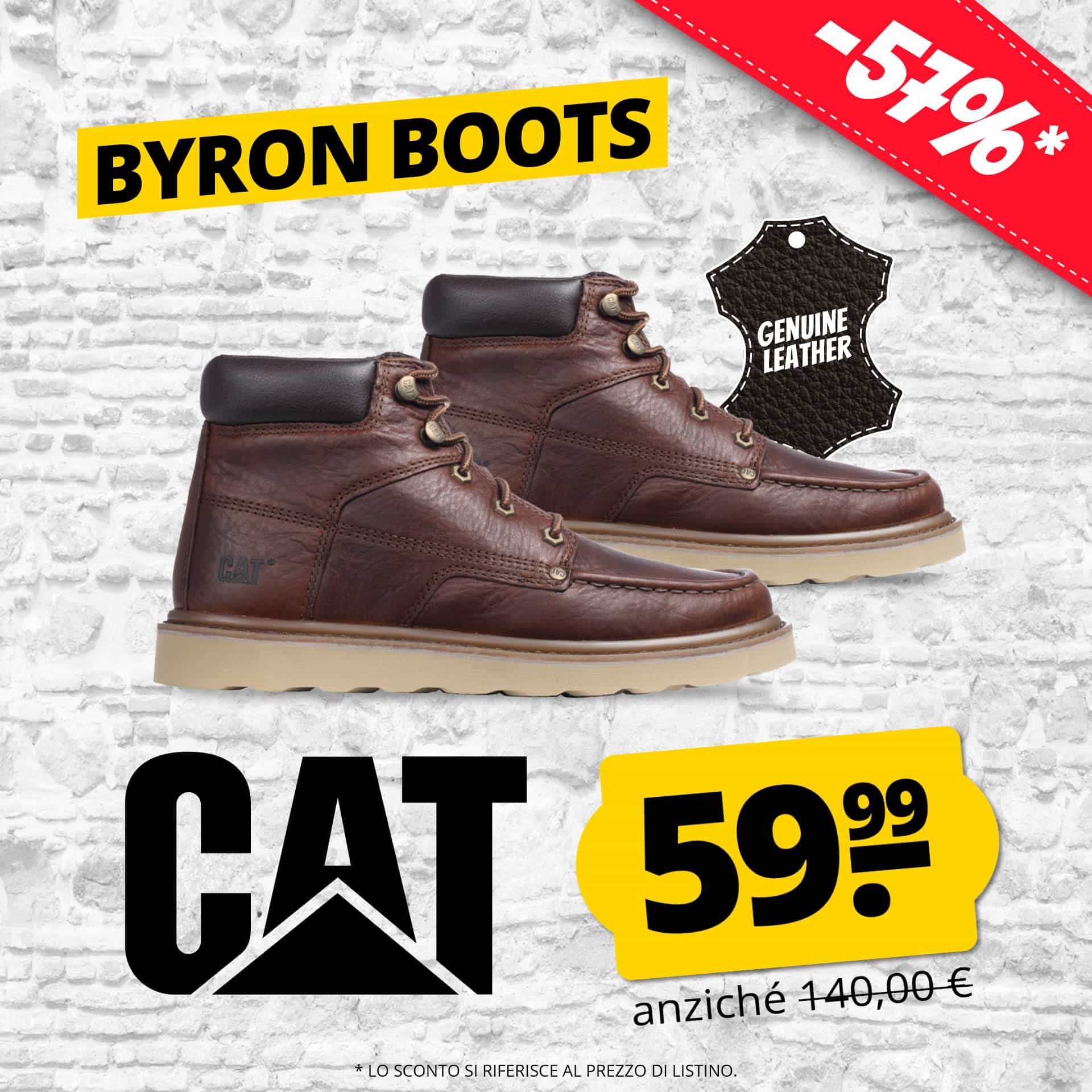 bruco byron boots uomo stivali in pelle