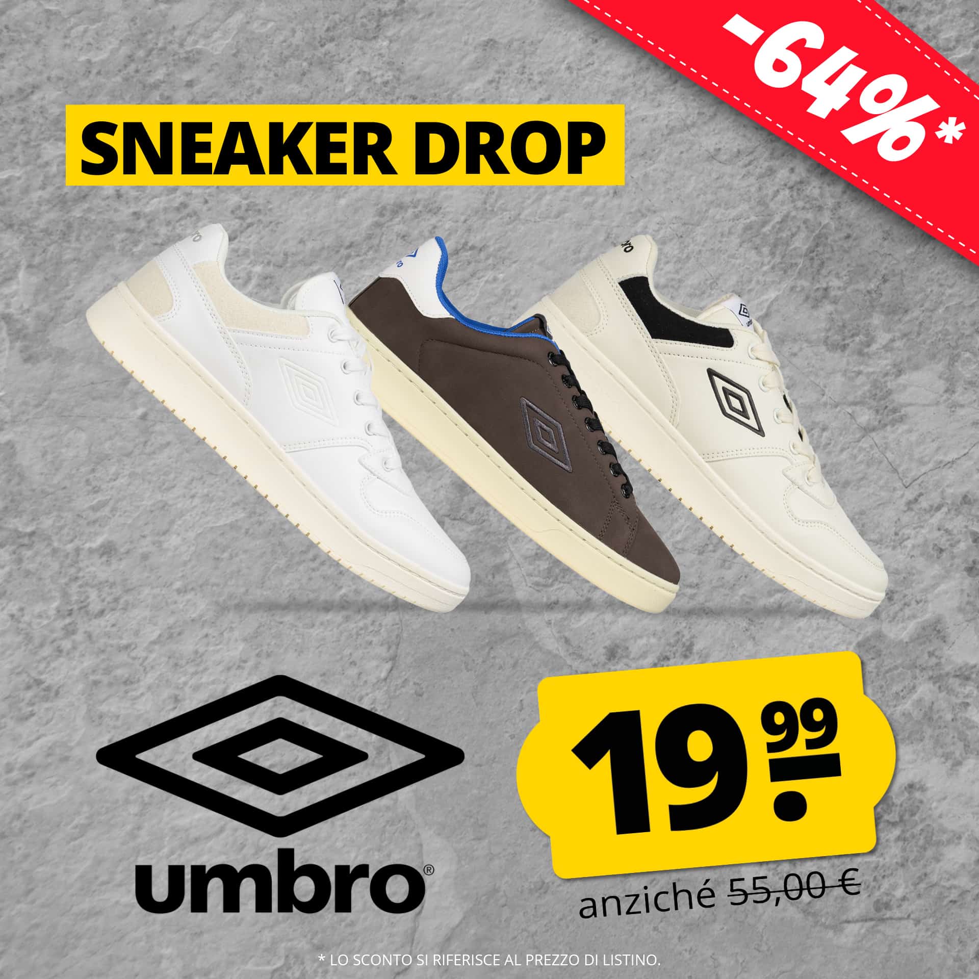Umbro clifton uomo sneakers