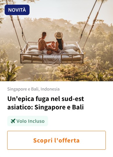 Un&#x27;epica fuga nel sud-est asiatico: Singapore e Bali