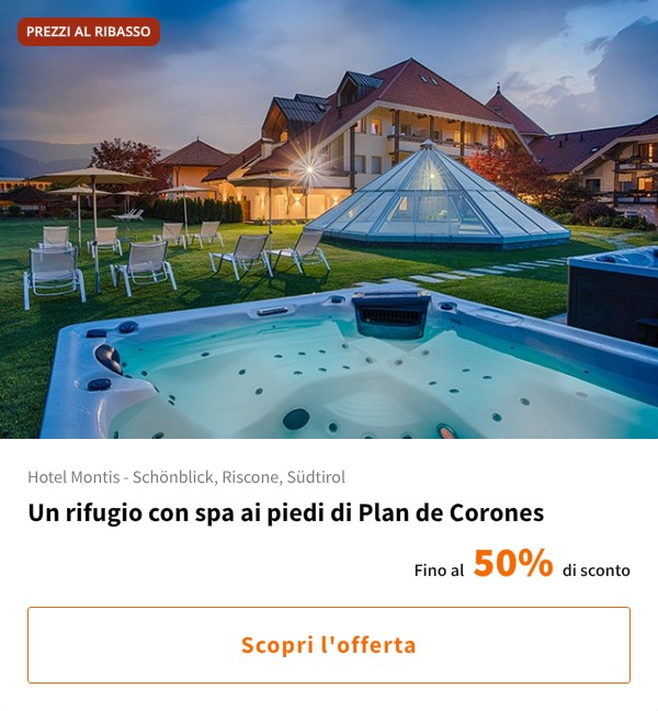 Un rifugio con spa ai piedi di Plan de Corones