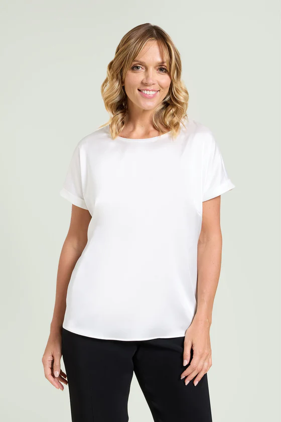 TOP IN SATIN