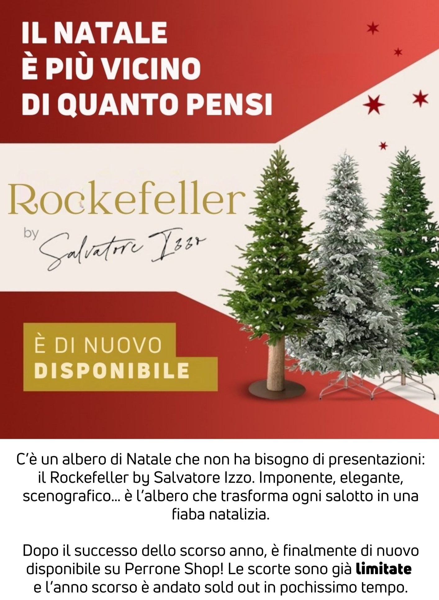 Albero di Natale Rockefeller | Perrone Shop