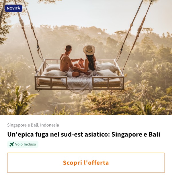 Un'epica fuga nel sud-est asiatico: Singapore e Bali