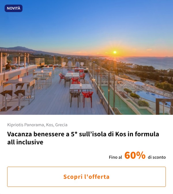 Vacanza benessere a 5* sull%27isola di Kos in formula all inclusive