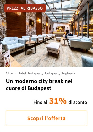 Un moderno city break nel cuore di Budapest