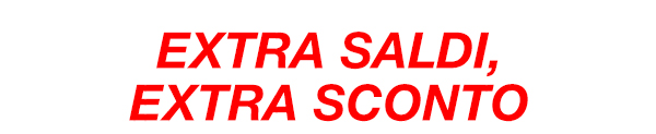 Scopri i nostri saldi