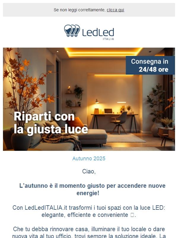 ! 🍂 Illumina l’autunno, riparti alla grande!